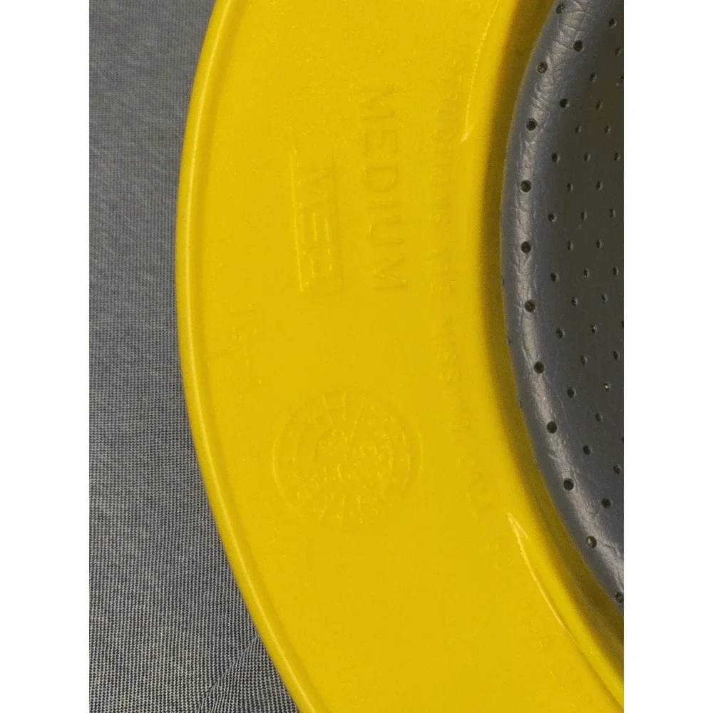 Vintage Kiewit PKS Hard Hat Construction Safety Helmet Yellow Think Safety Decal